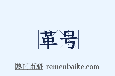 革号是什么意思的图片